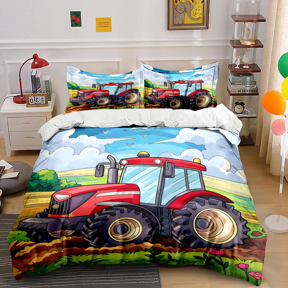 Agriculture Farming Cartoon - Tarım için Tarım Ekipmanları Seti Çocuklar