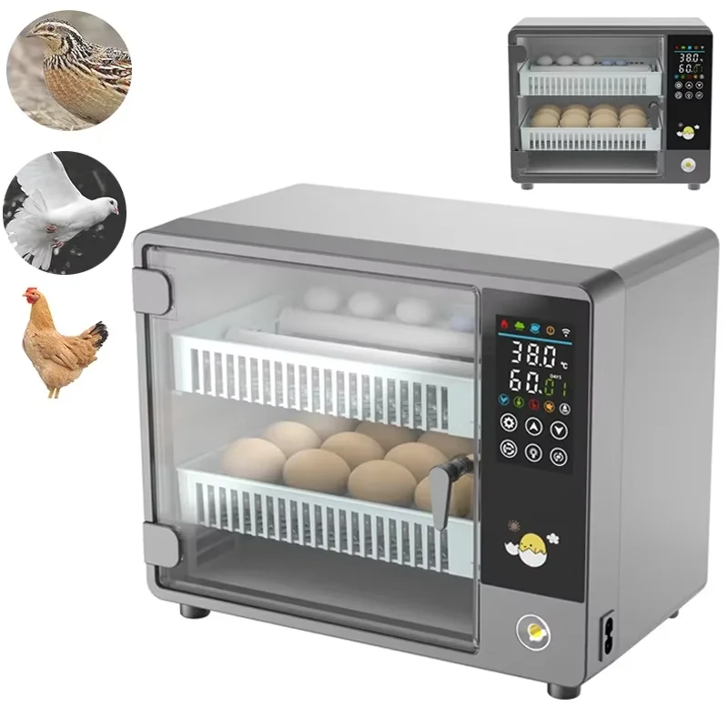 Poultry Incubator - Akıllı Otomatik Yumurta Kuluçka Makinesi, Dijital