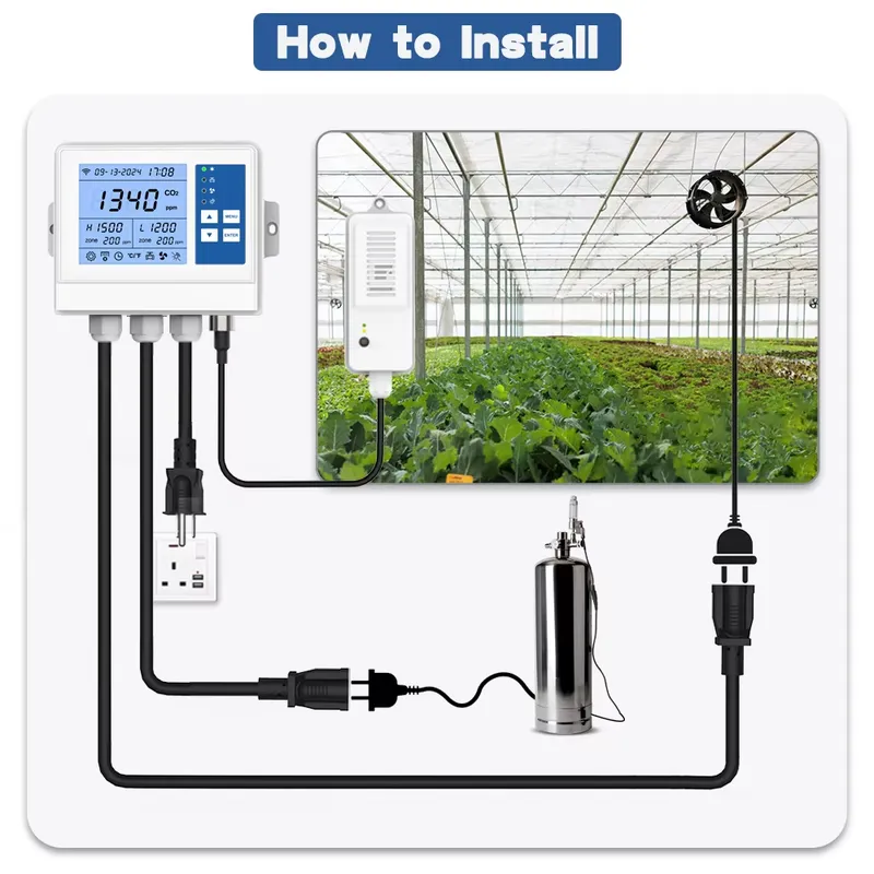 Akıllı İklim Kontrol Cihazı Wi - Farming In Agriculture incelemesi ve fiyatı