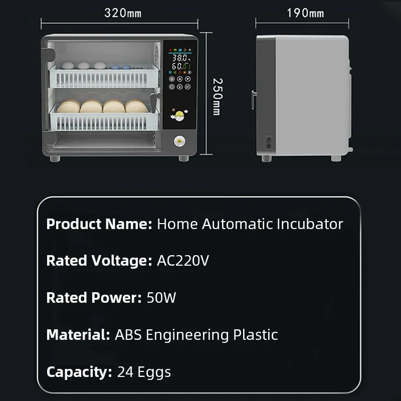 Akıllı Otomatik Yumurta Kuluçk - Poultry Incubator incelemesi ve fiyatı